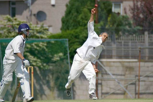 D.Bailwal bowling