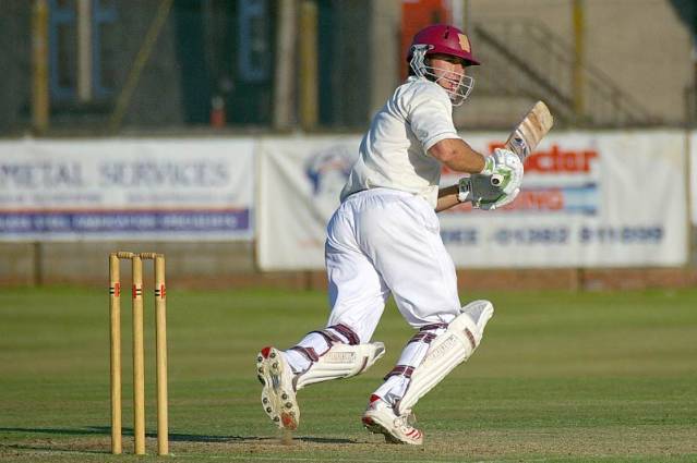 T.Colley batting