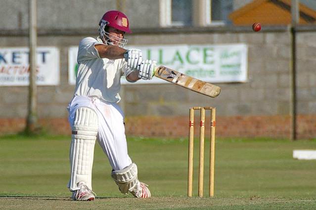 T.Colley batting