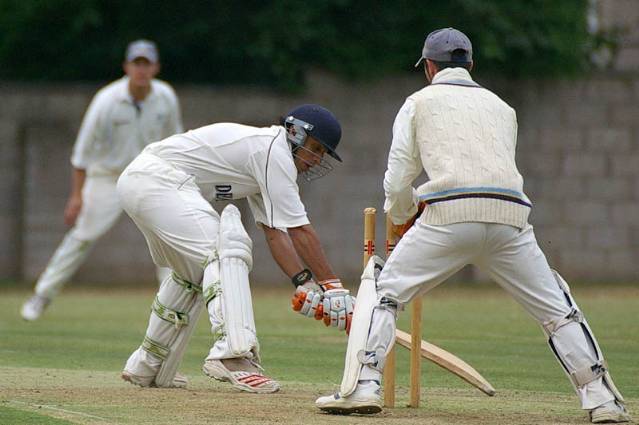 Umair out stumped