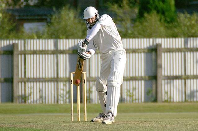 Andy McKay batting