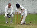 LBW shout against Chic
