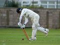 Umair batting